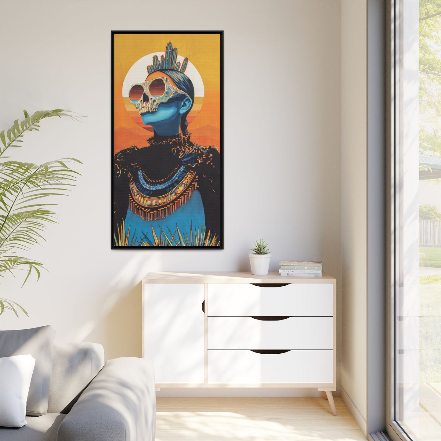 "Keepers of Tomorrow" Print on Canvas with Black Border