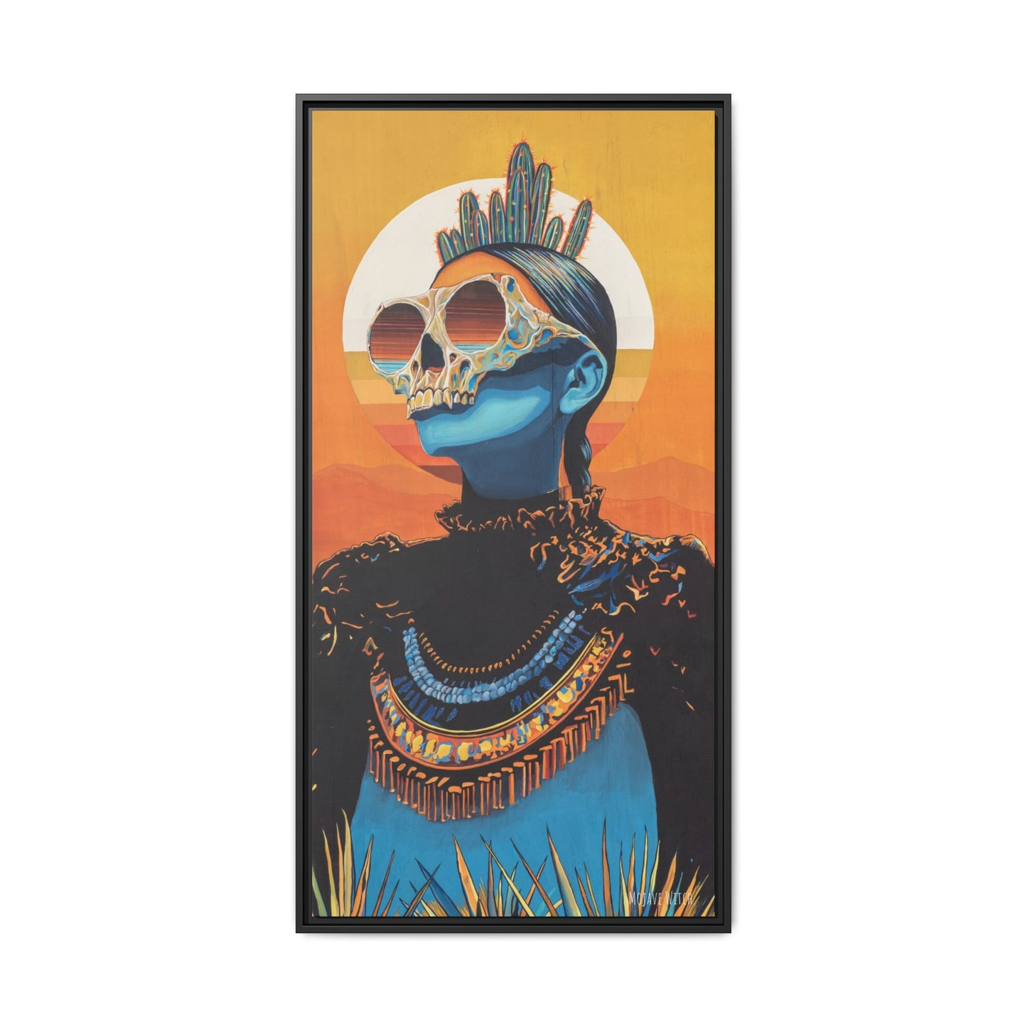 "Keepers of Tomorrow" Print on Canvas with Black Border