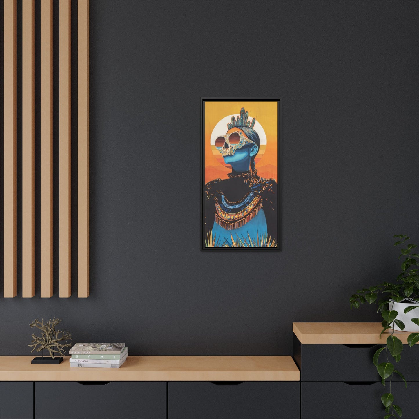 "Keepers of Tomorrow" Print on Canvas with Black Border