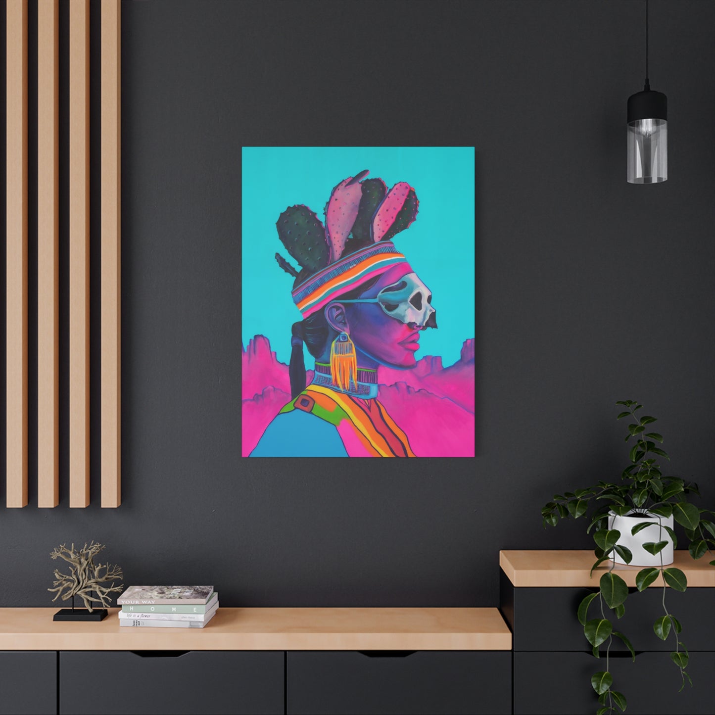 "Espinosa" Print on Canvas by Mojave Witch