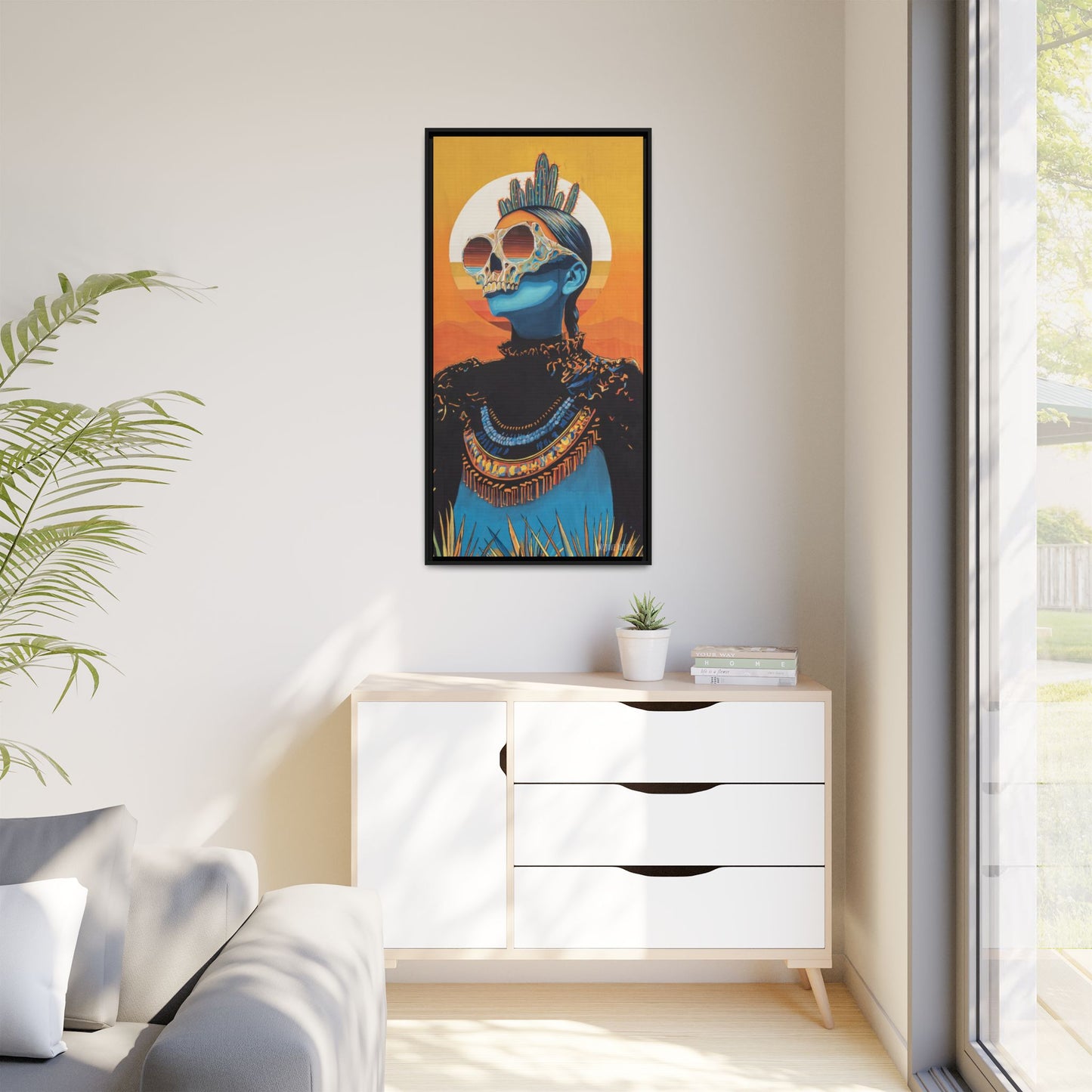"Keepers of Tomorrow" Print on Canvas with Black Border