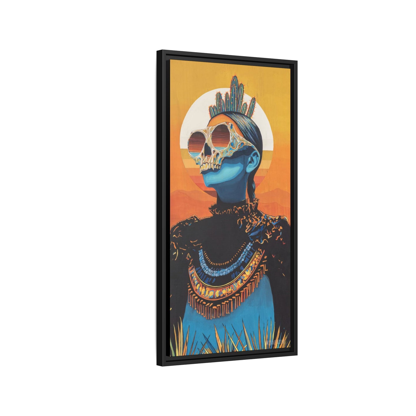 "Keepers of Tomorrow" Print on Canvas with Black Border