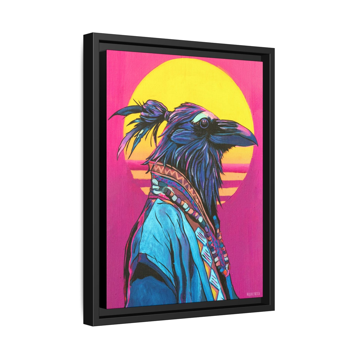 Spiritual Fuckboy #4, Canvas Print, Black or white frame