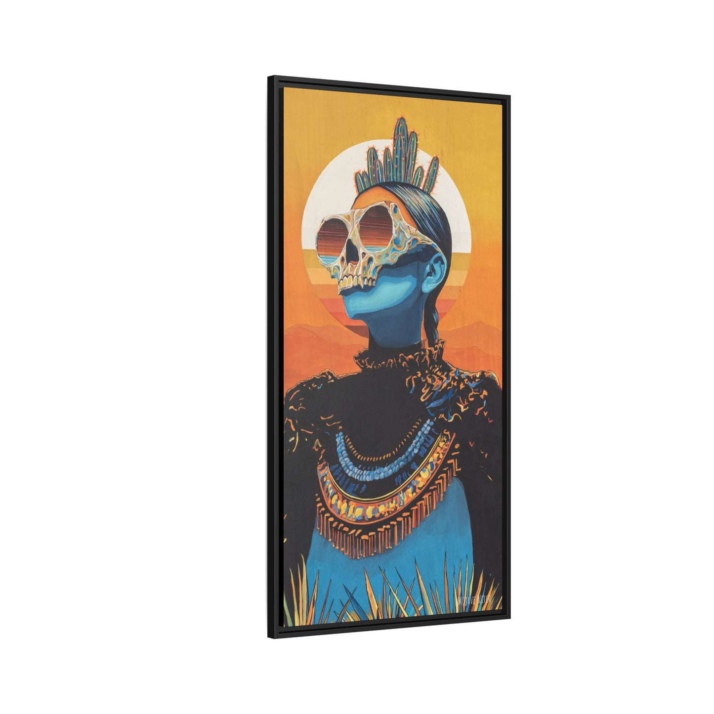"Keepers of Tomorrow" Print on Canvas with Black Border