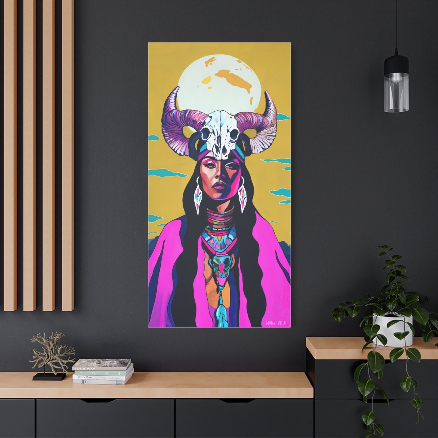 "Dramatica" Matte Canvas