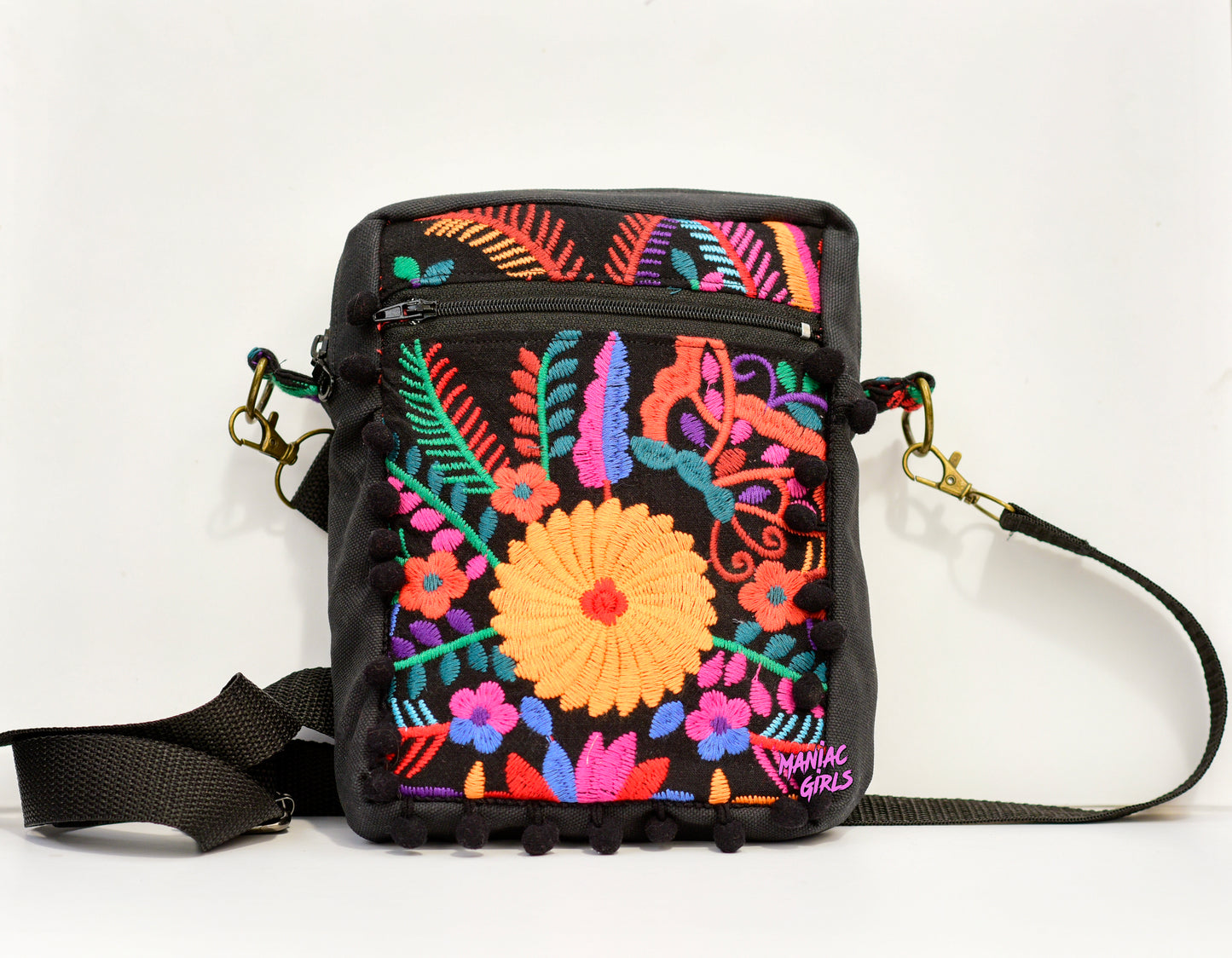 Maniac Black Mexi Cell Phone Bag