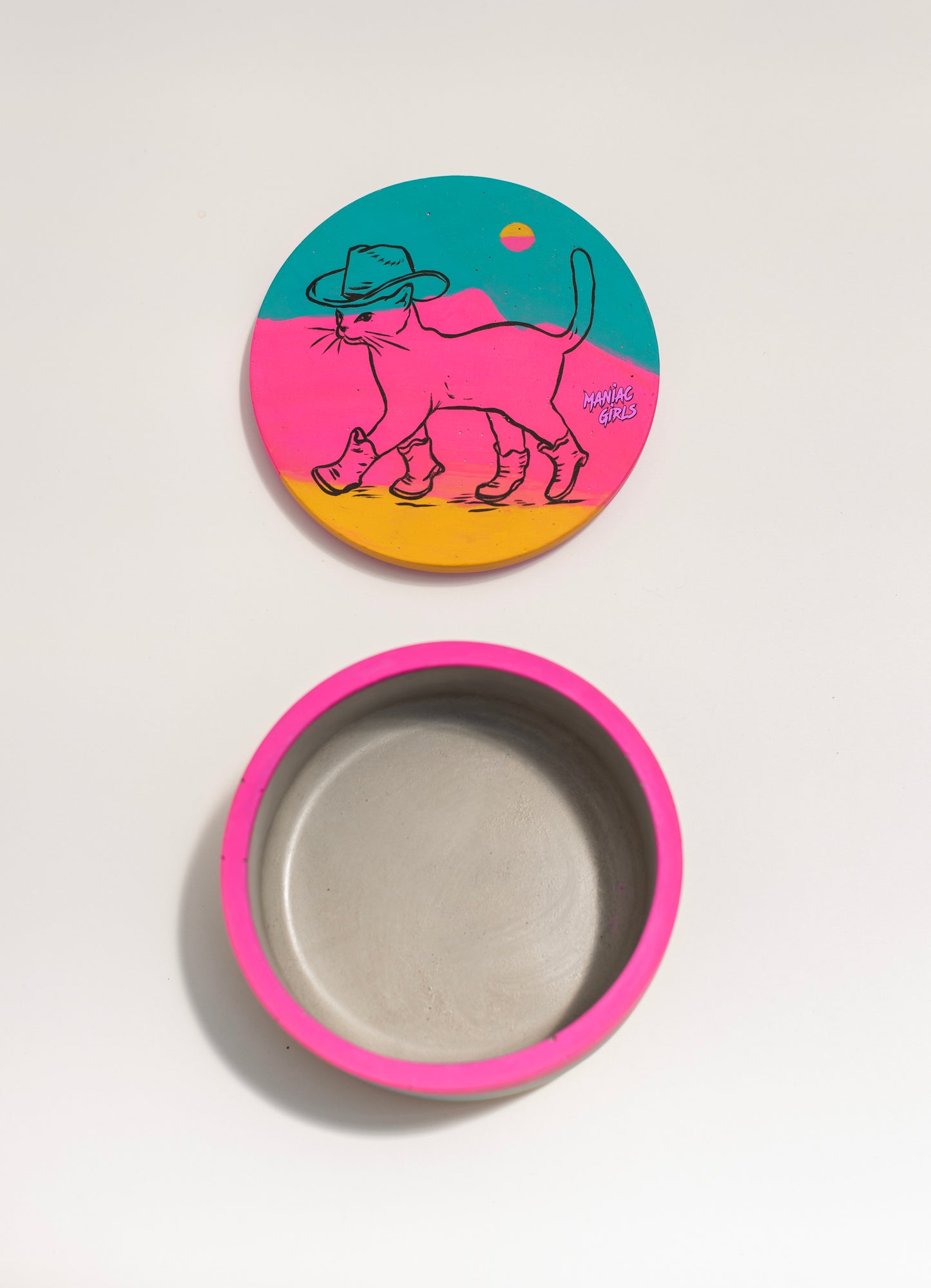 Maniac Meowdy Jewelry Pot