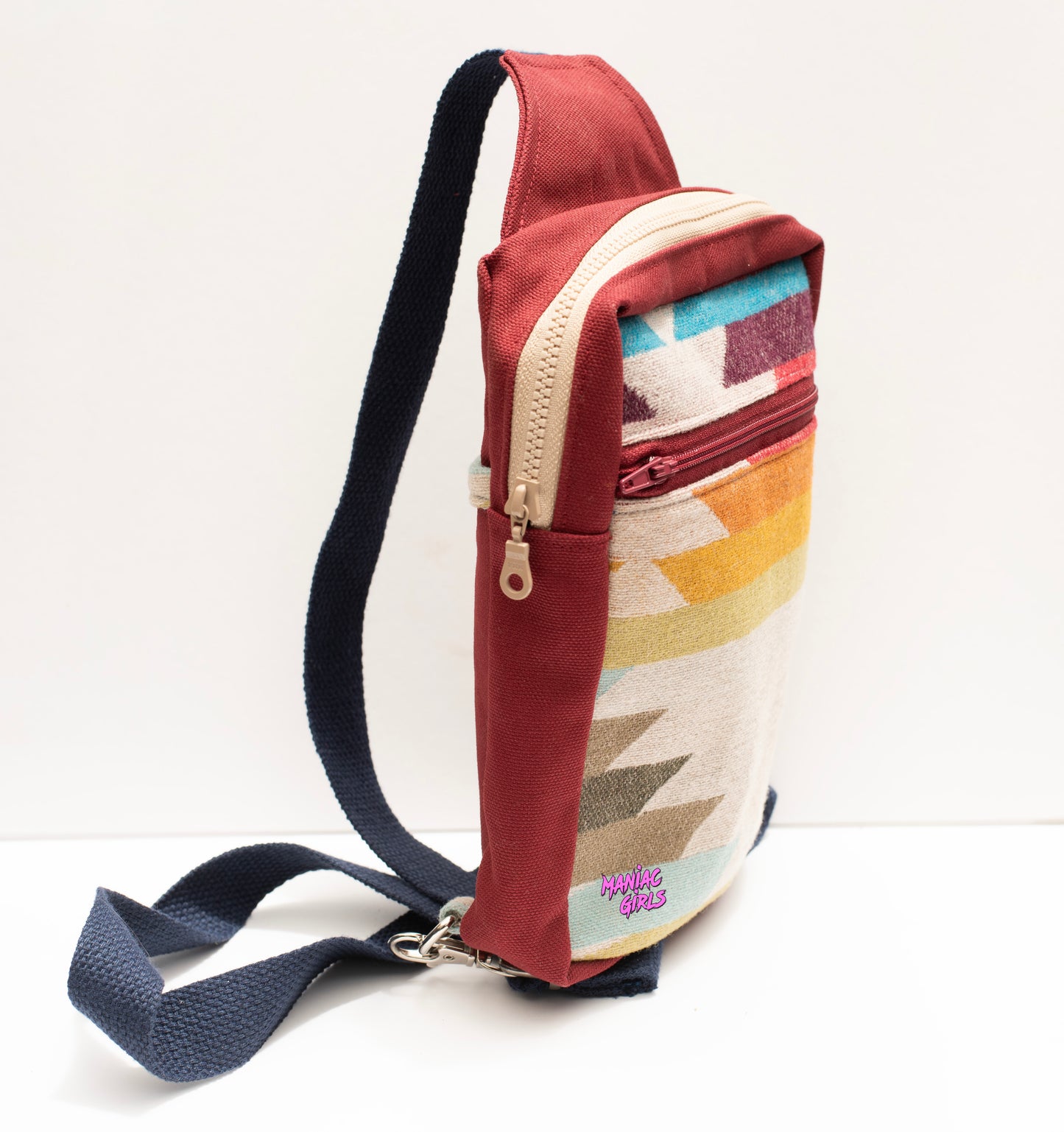 Mojave Maroon Crossbody Slingbag