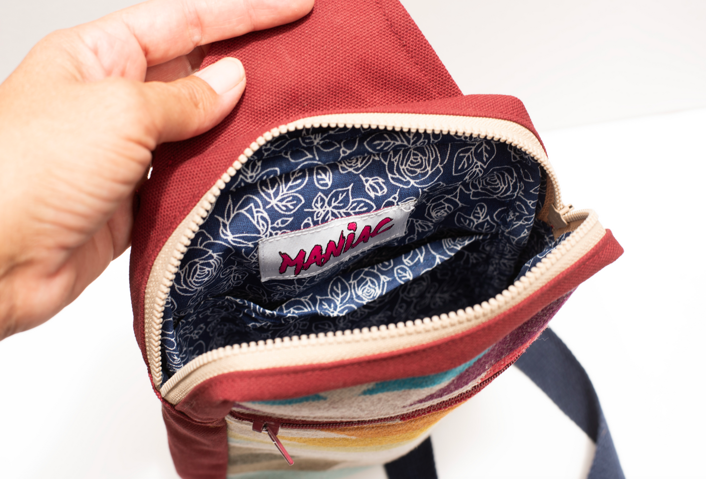 Mojave Maroon Crossbody Slingbag
