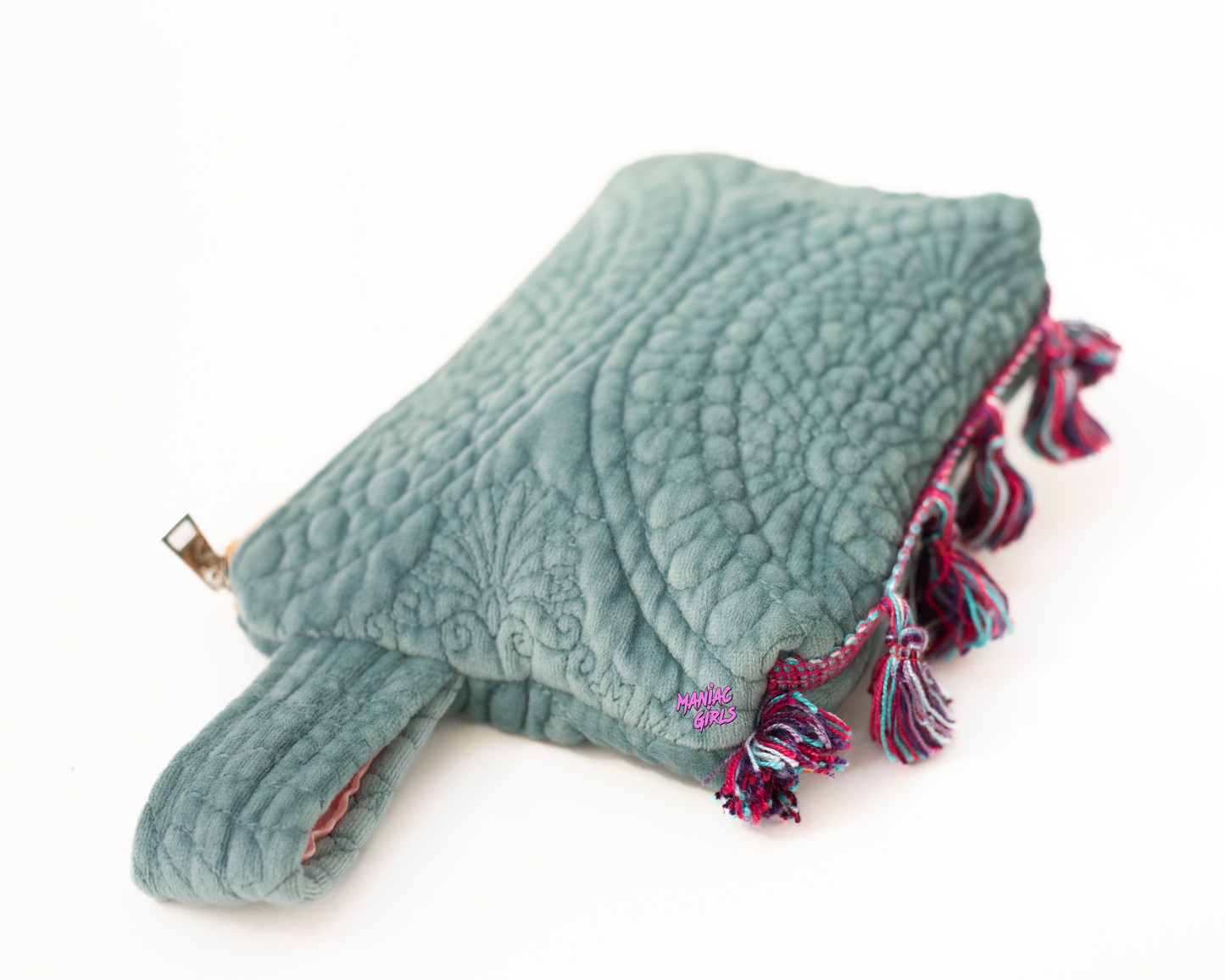 Turquoise Small Makeup Bag