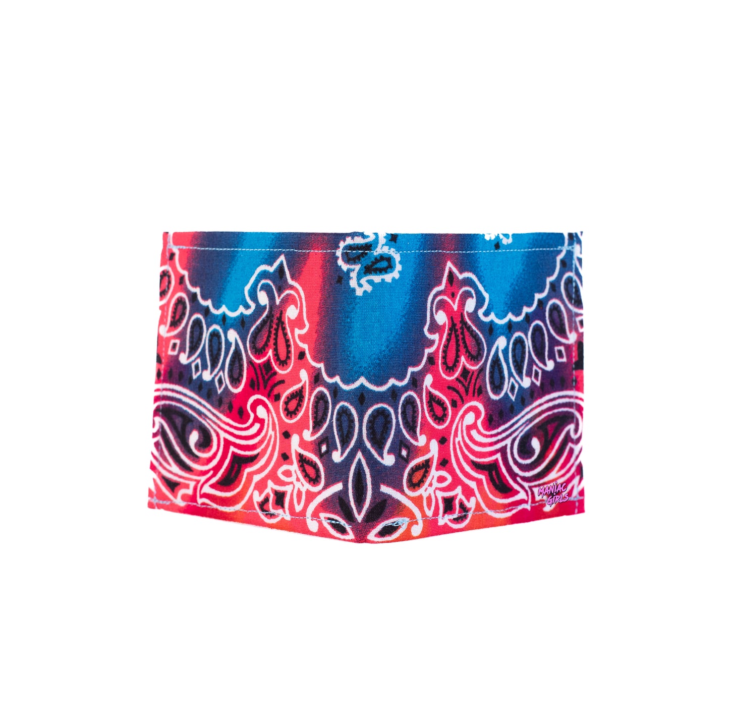 Bandanna Rainbow TyeDye Wallet