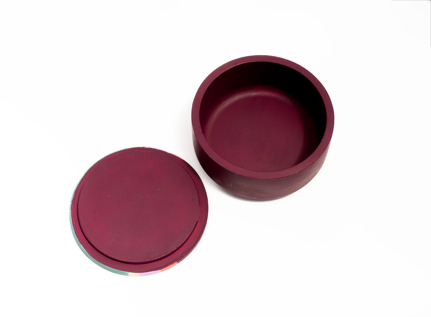 Maniac Burgandy Agave Jewerly Pot