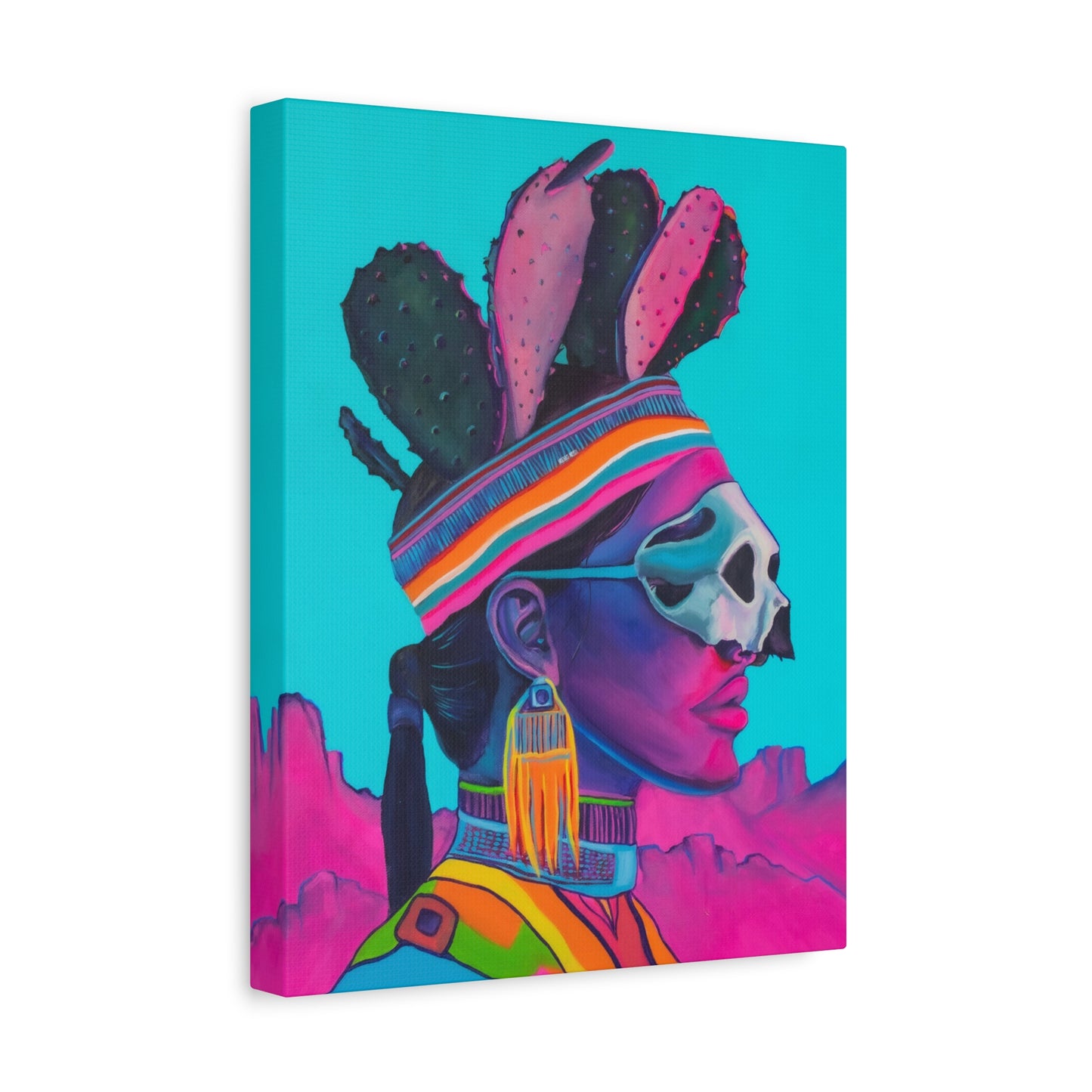 "Espinosa" Print on Canvas by Mojave Witch
