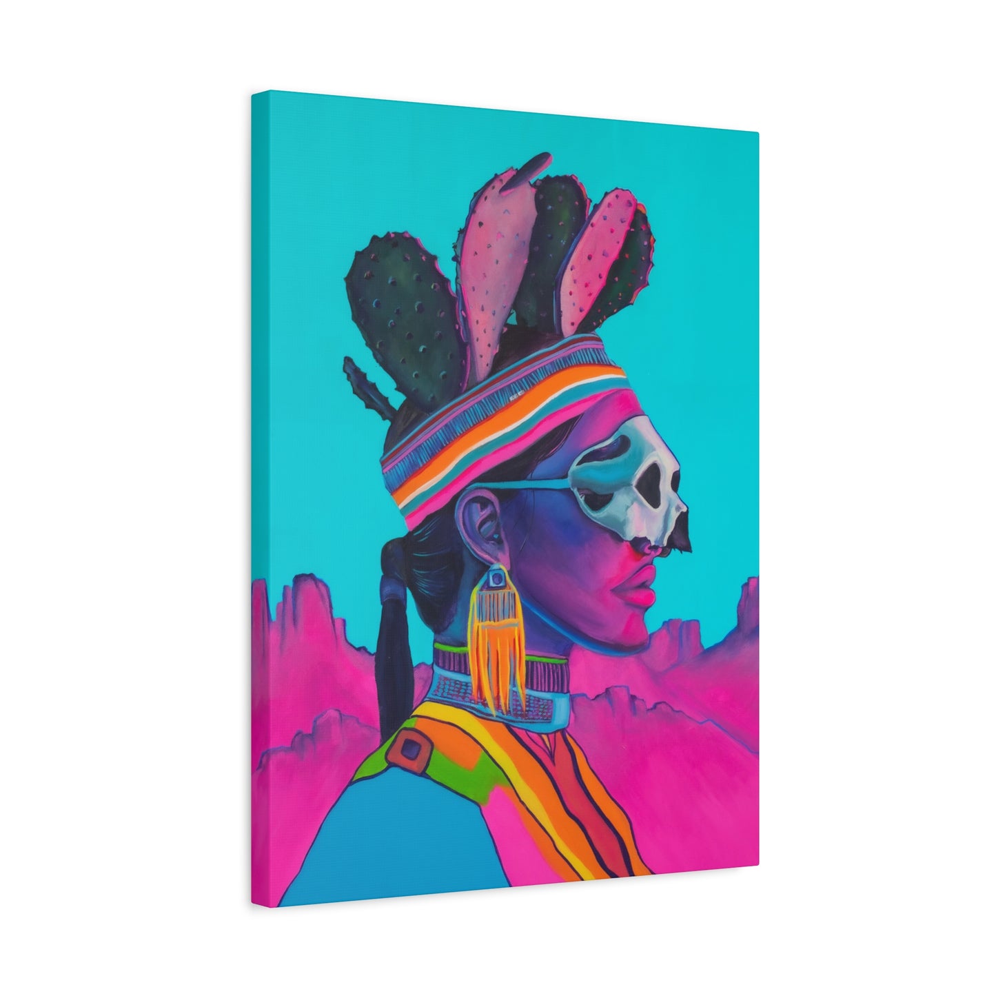 "Espinosa" Print on Canvas by Mojave Witch