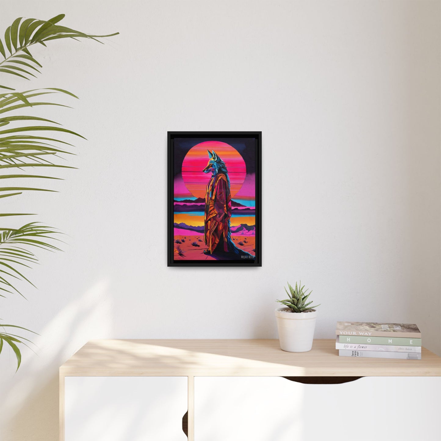 Spiritual Fuckboy #1 Canvas Print with Black Frame