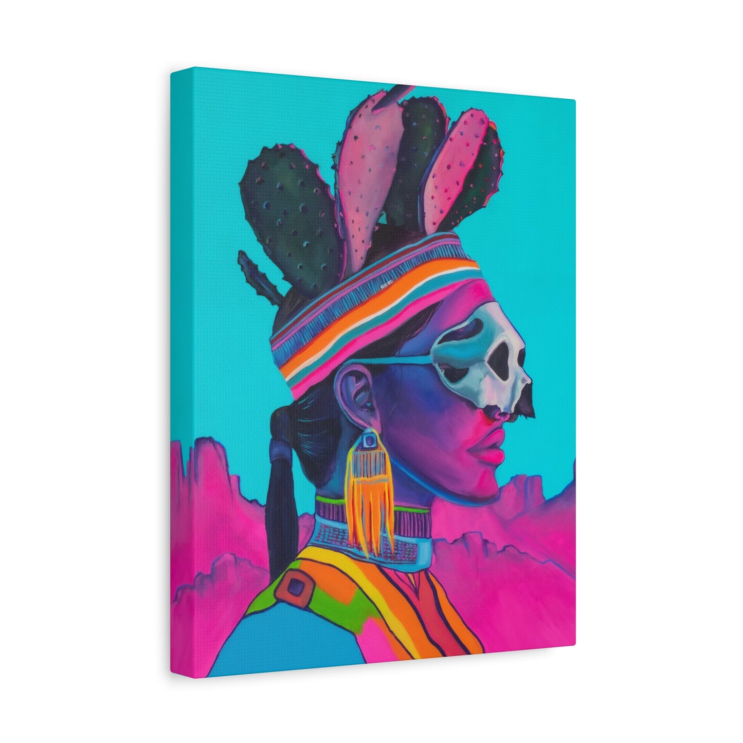 "Espinosa" Print on Canvas by Mojave Witch