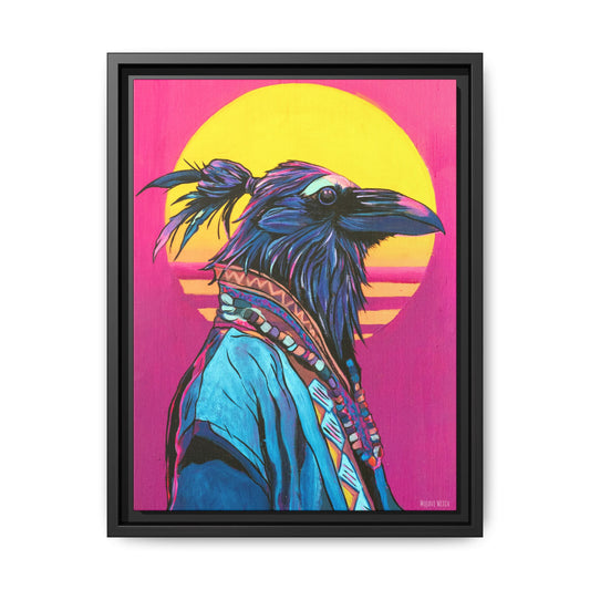 Spiritual Fuckboy #4, Canvas Print, Black or white frame