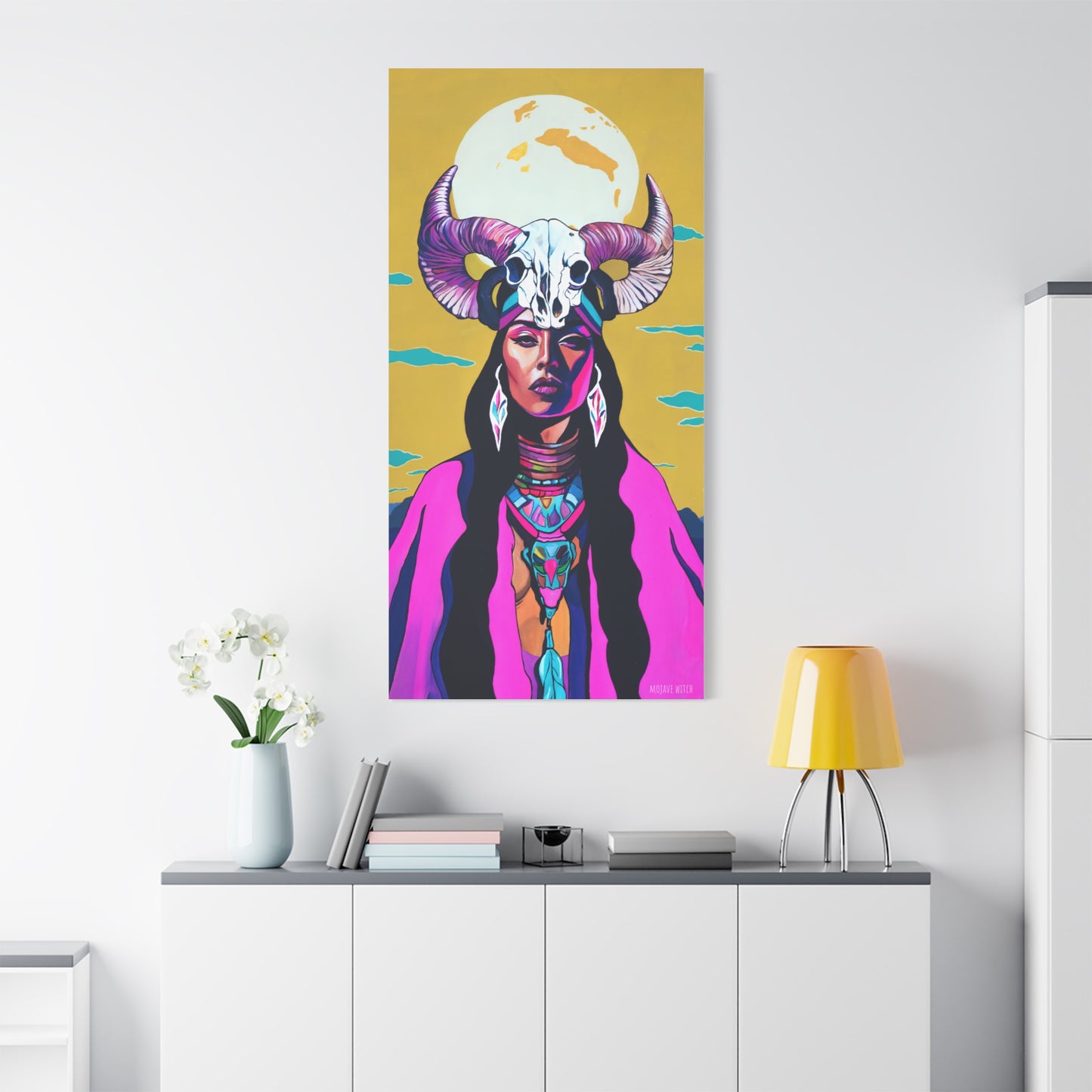 "Dramatica" Matte Canvas