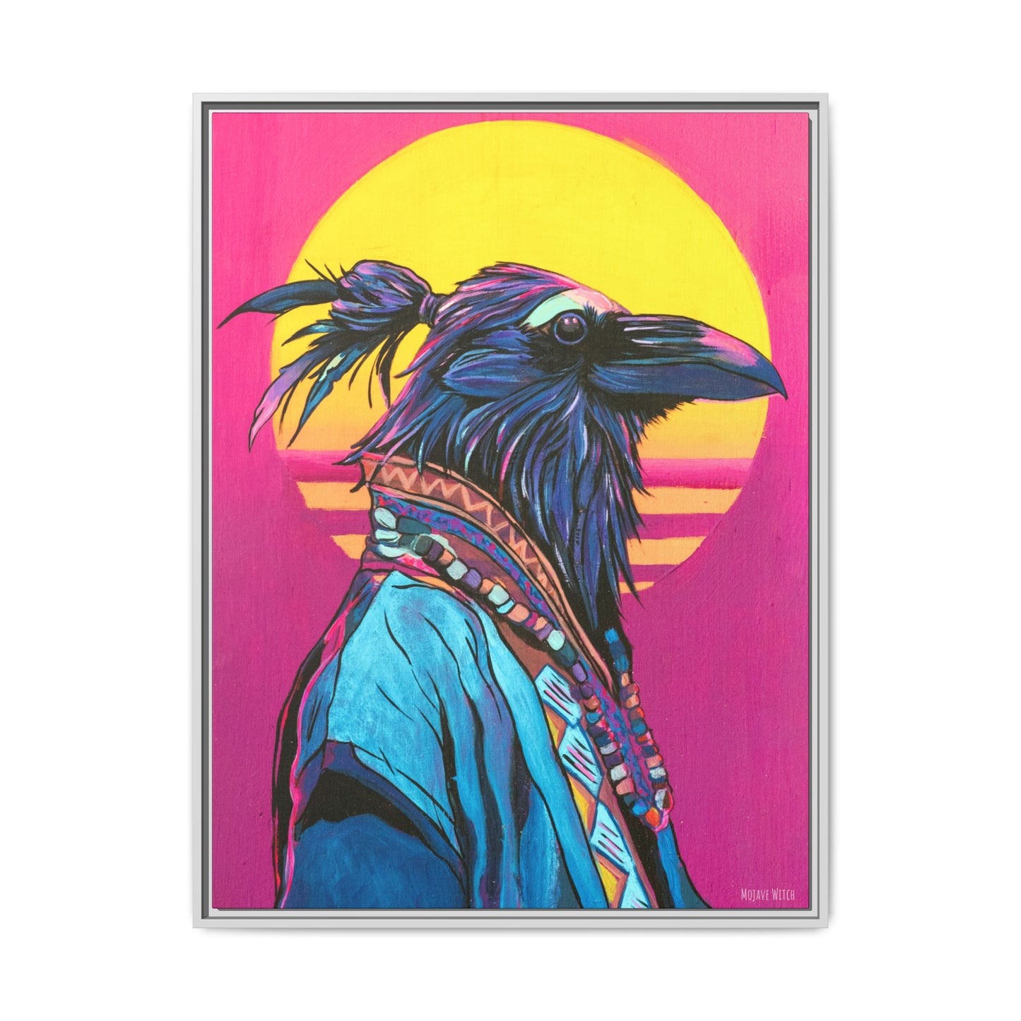 Spiritual Fuckboy #4, Canvas Print, Black or white frame