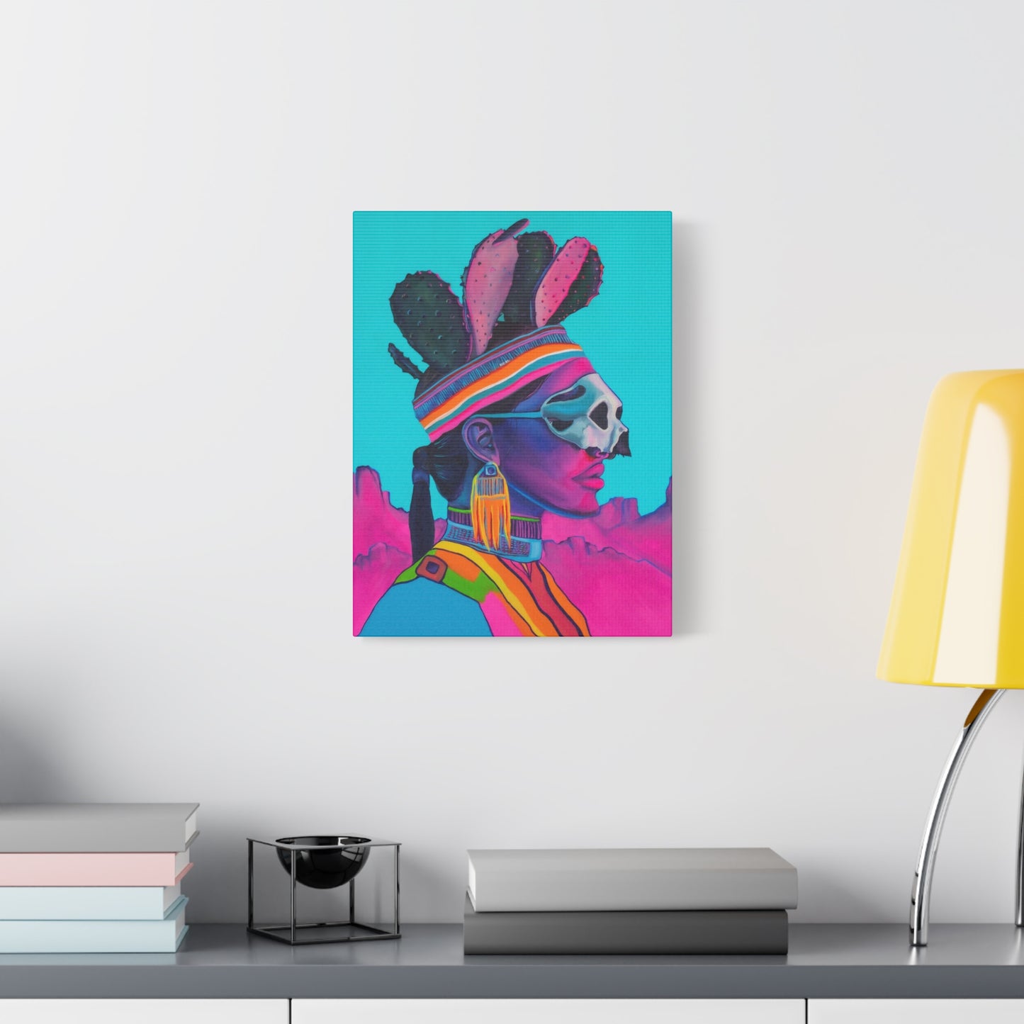 "Espinosa" Print on Canvas by Mojave Witch