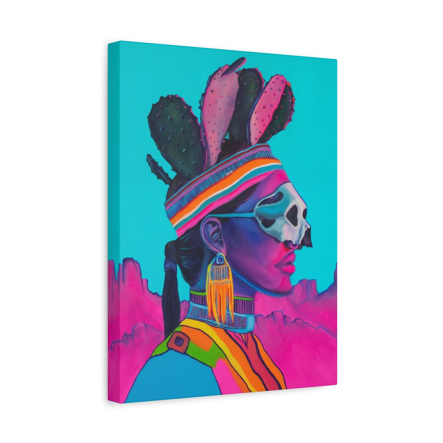 "Espinosa" Print on Canvas by Mojave Witch