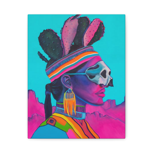 "Espinosa" Print on Canvas by Mojave Witch
