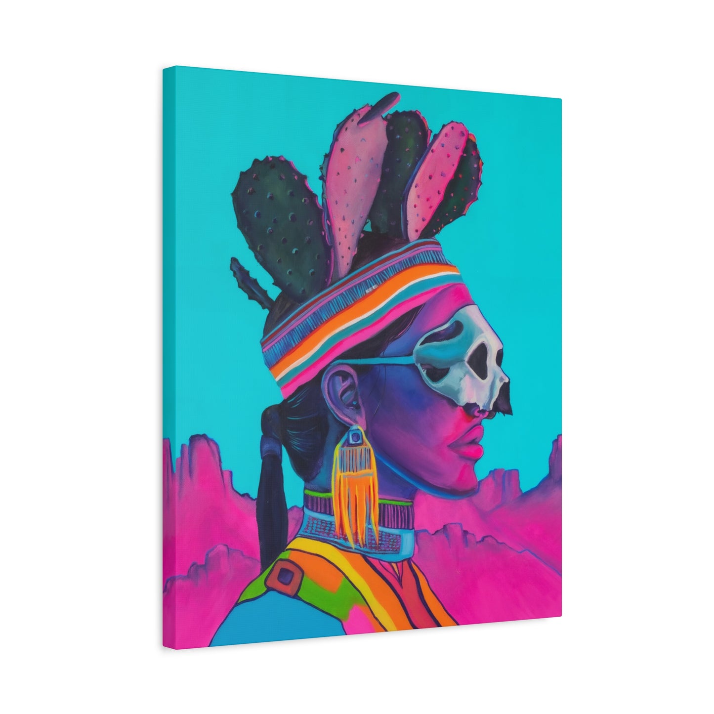 "Espinosa" Print on Canvas by Mojave Witch