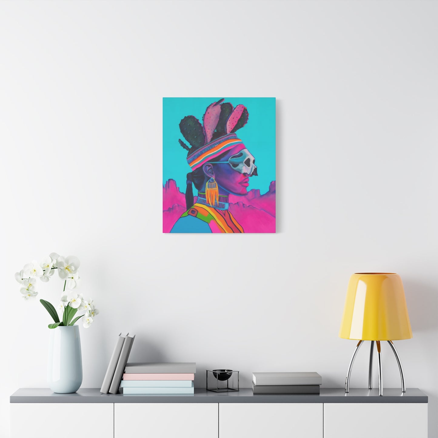 "Espinosa" Print on Canvas by Mojave Witch