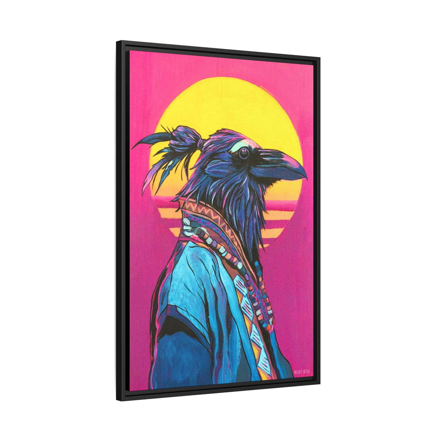 Spiritual Fuckboy #4, Canvas Print, Black or white frame
