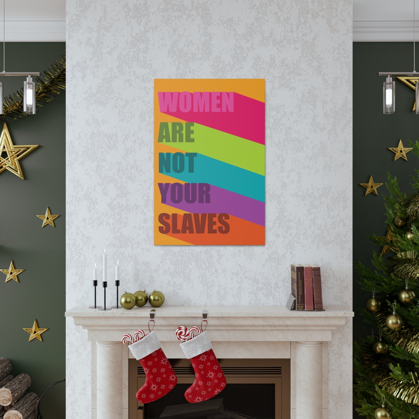 Women Are Not Your Slaves Print