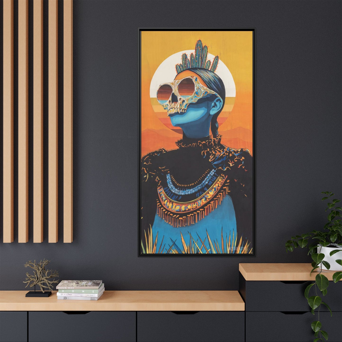 "Keepers of Tomorrow" Print on Canvas with Black Border