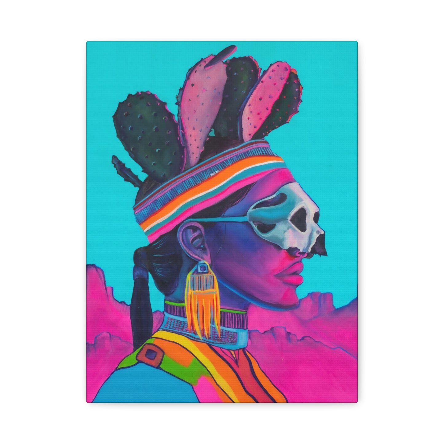 "Espinosa" Print on Canvas by Mojave Witch
