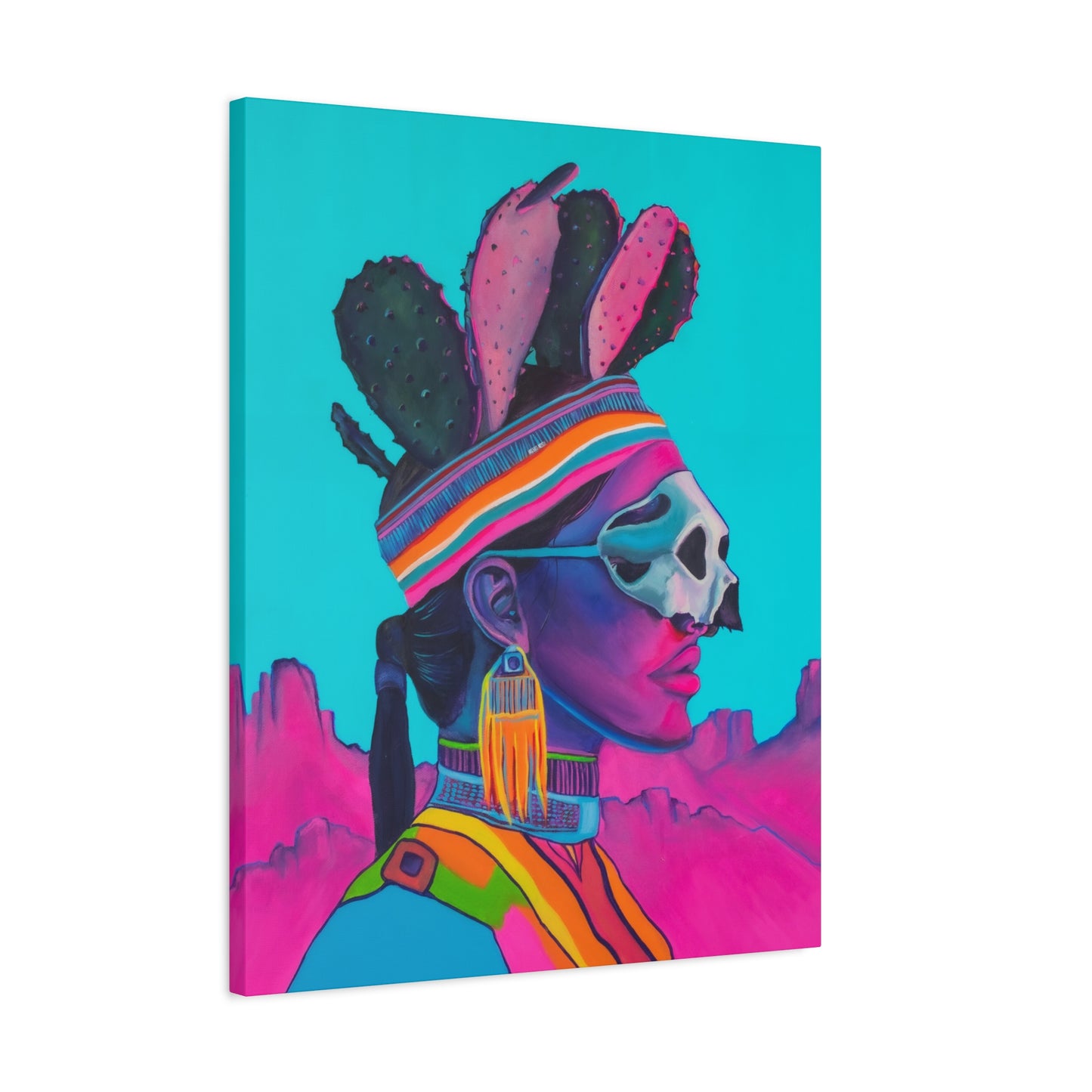 "Espinosa" Print on Canvas by Mojave Witch