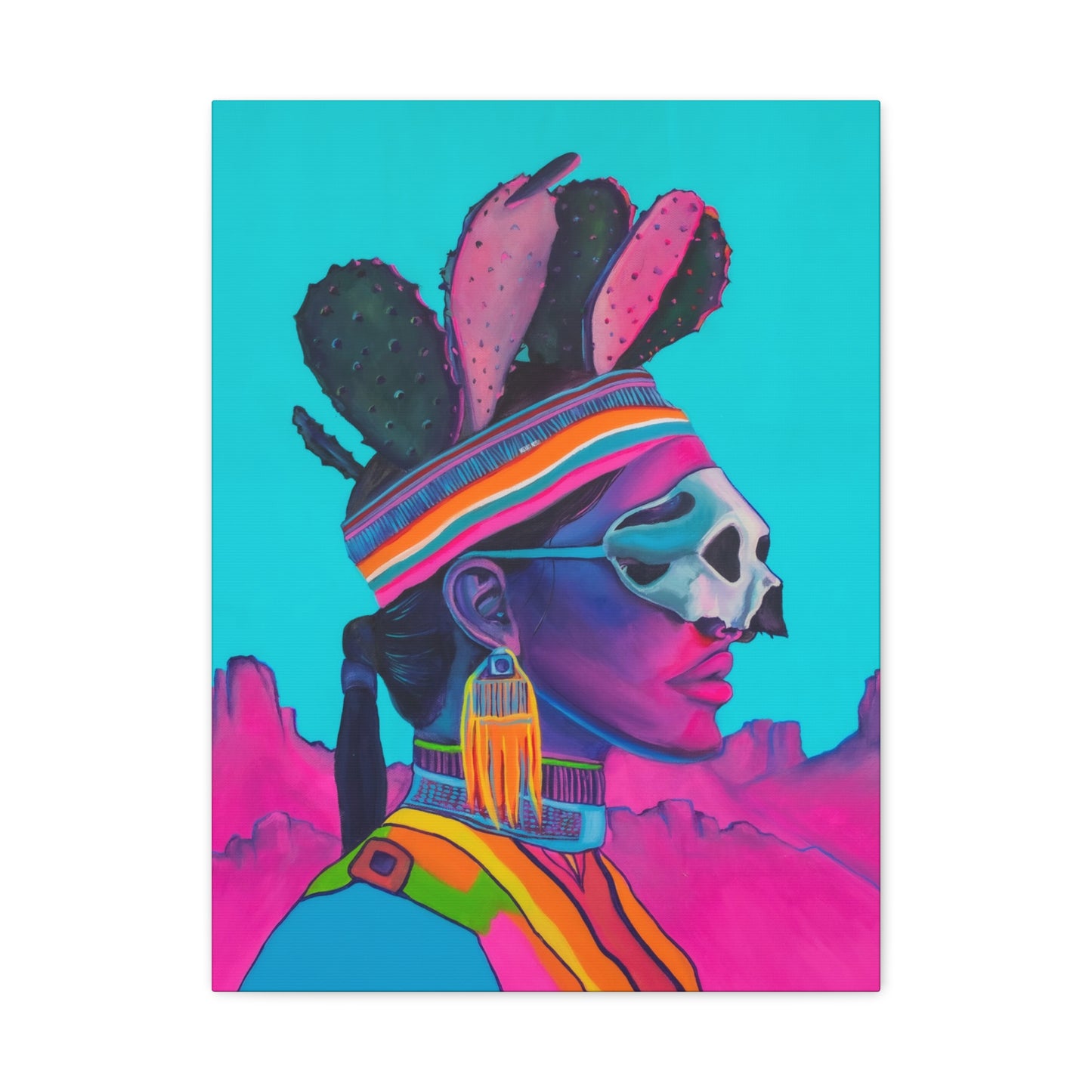 "Espinosa" Print on Canvas by Mojave Witch