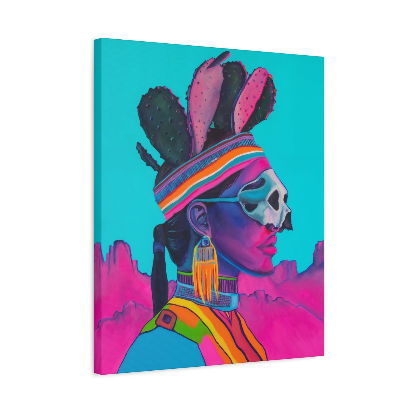 "Espinosa" Print on Canvas by Mojave Witch