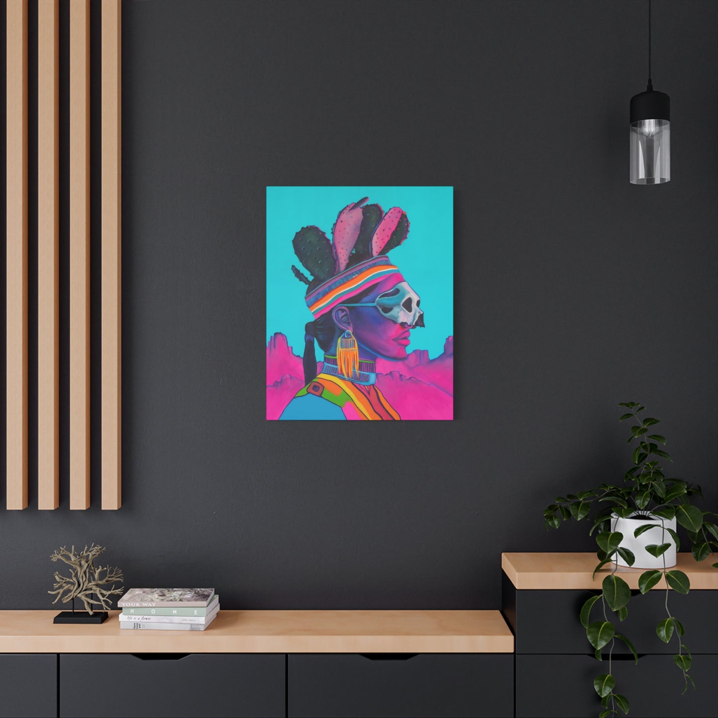 "Espinosa" Print on Canvas by Mojave Witch