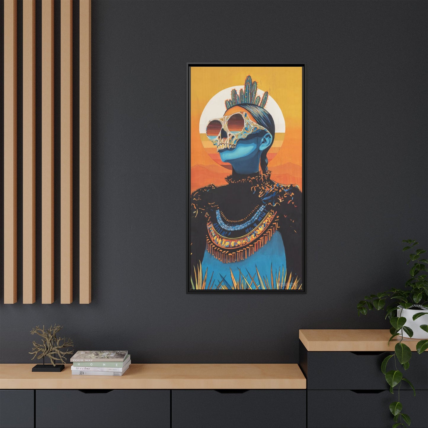 "Keepers of Tomorrow" Print on Canvas with Black Border