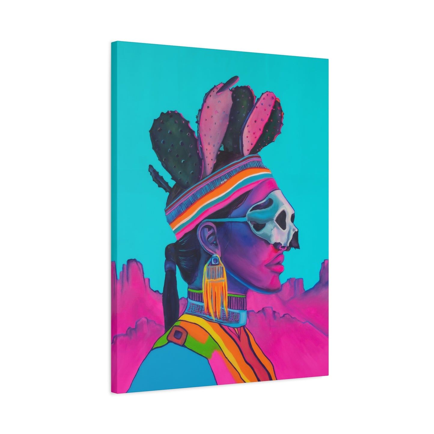 "Espinosa" Print on Canvas by Mojave Witch