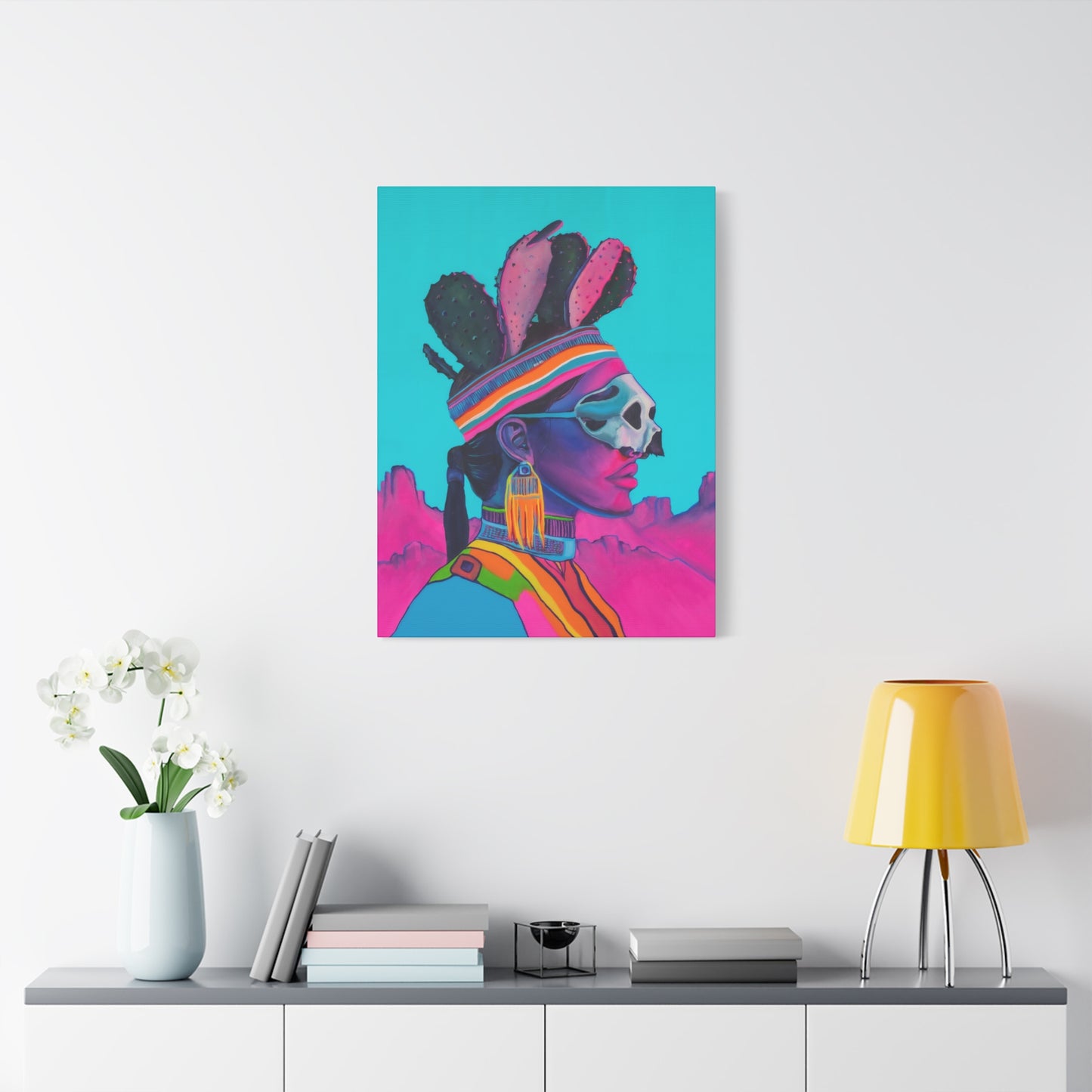 "Espinosa" Print on Canvas by Mojave Witch