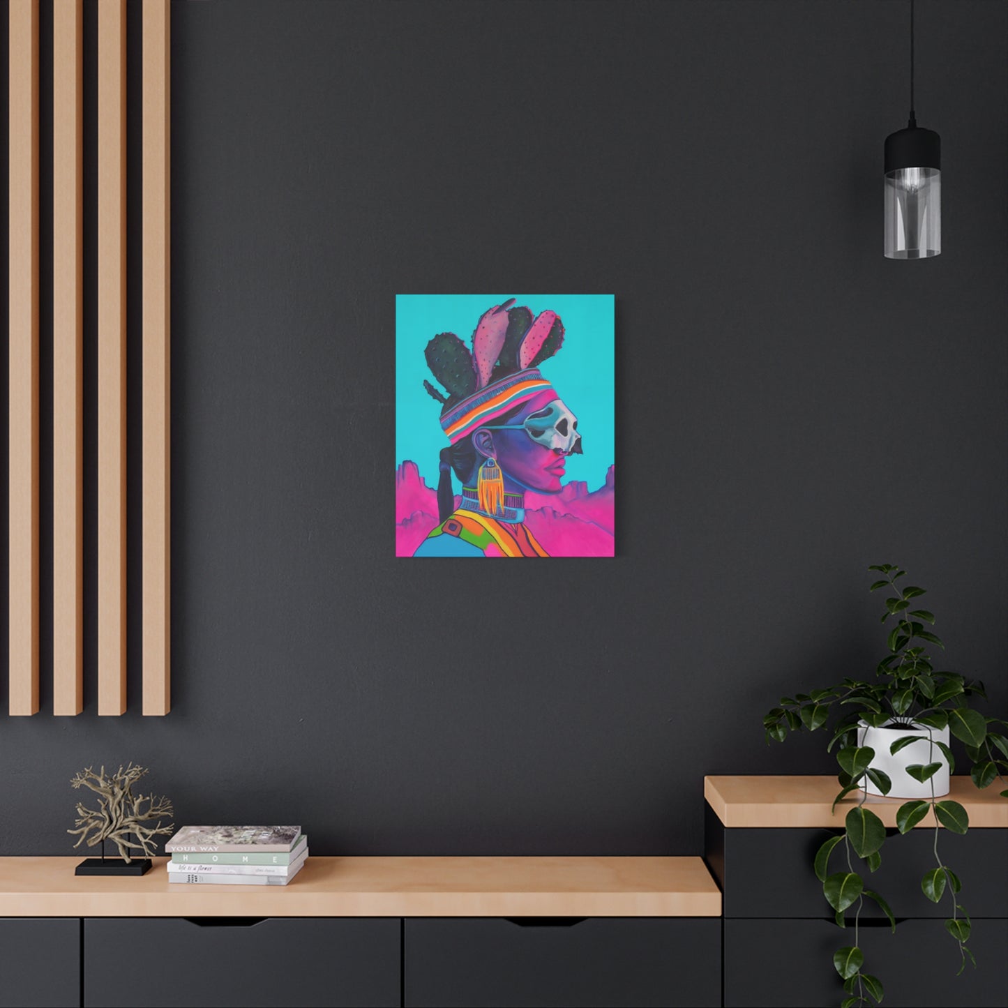 "Espinosa" Print on Canvas by Mojave Witch