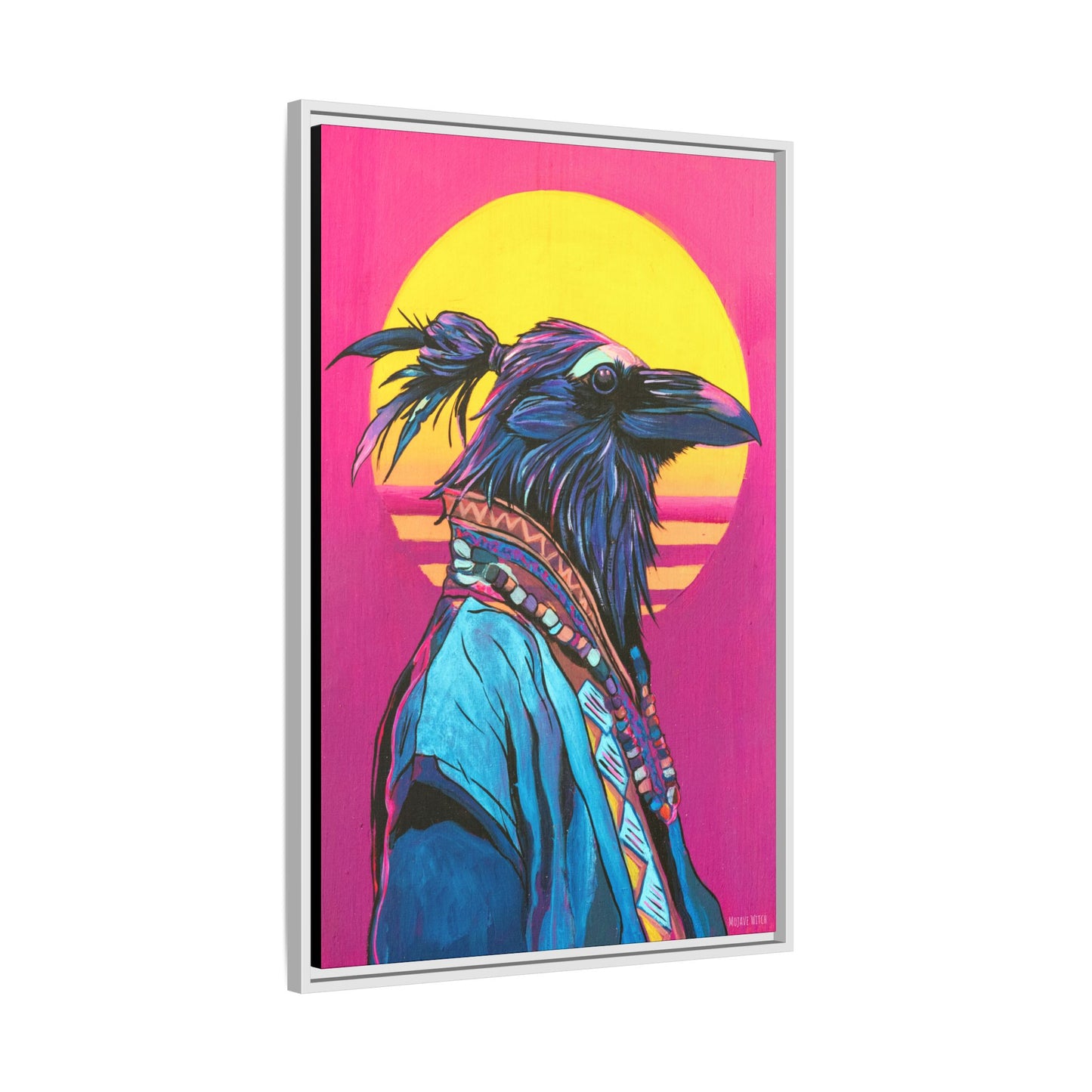 Spiritual Fuckboy #4, Canvas Print, Black or white frame