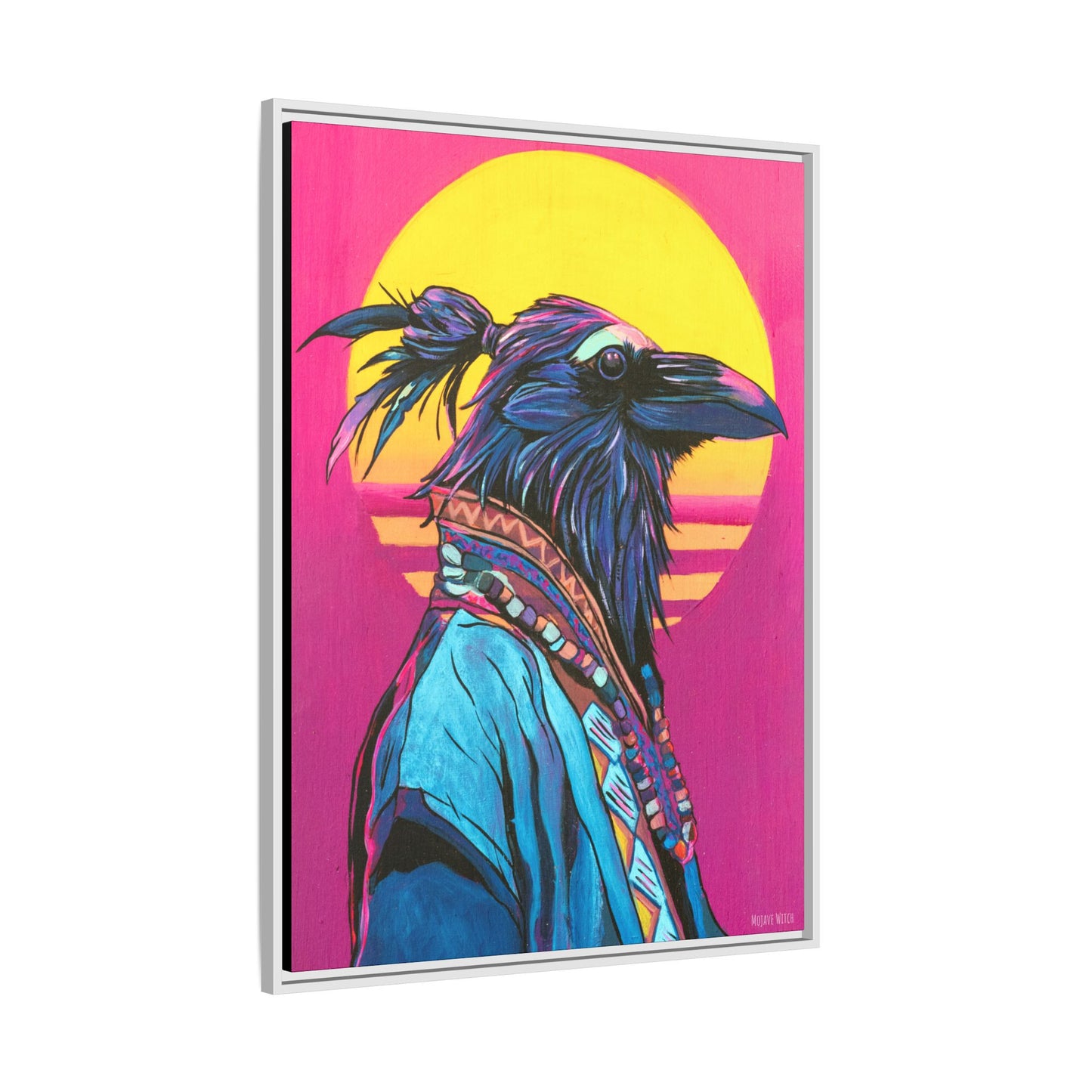 Spiritual Fuckboy #4, Canvas Print, Black or white frame