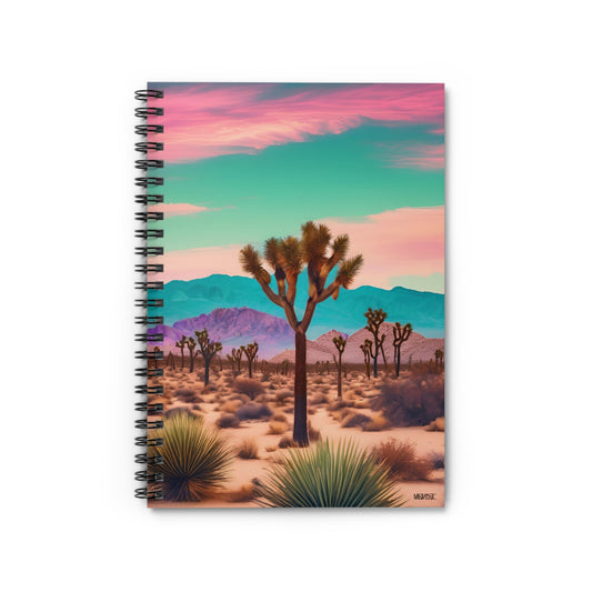 Maniac Spiral Notebook Desert Scene #1