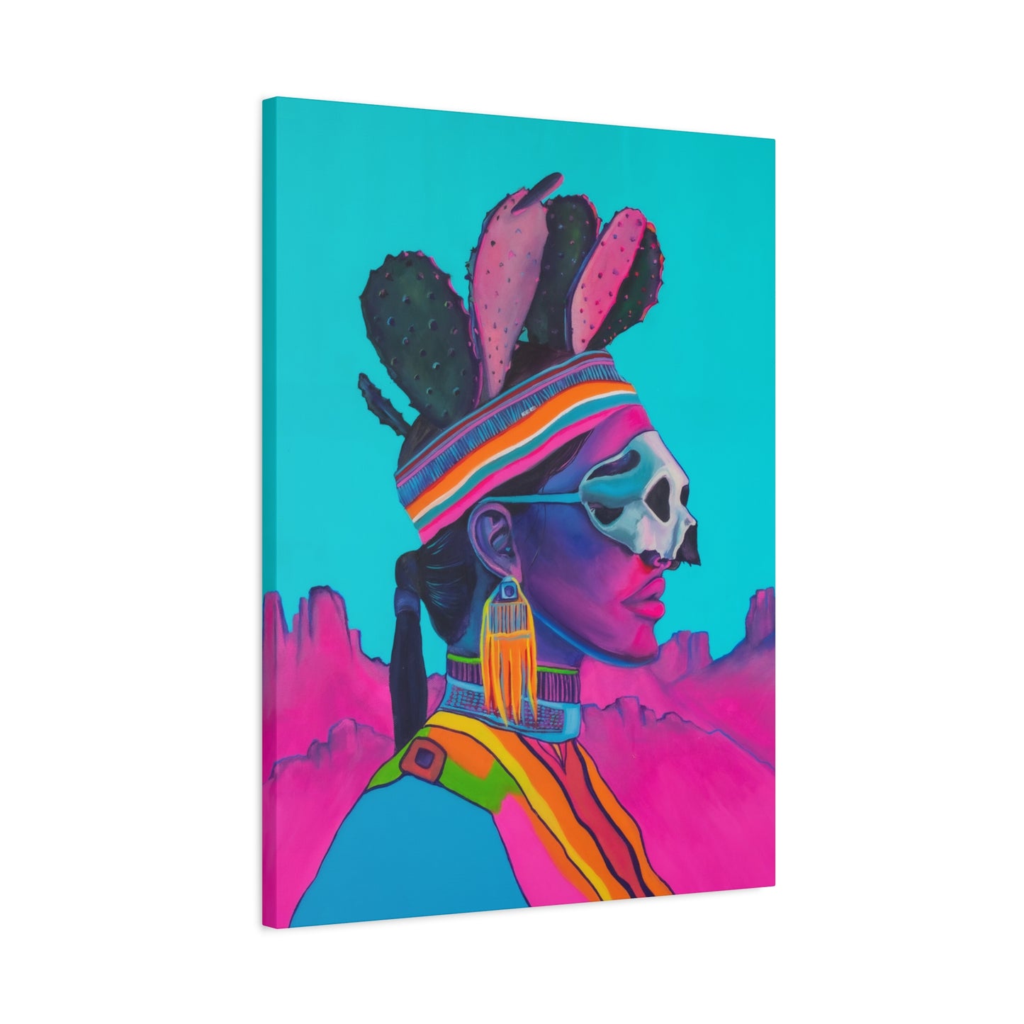 "Espinosa" Print on Canvas by Mojave Witch