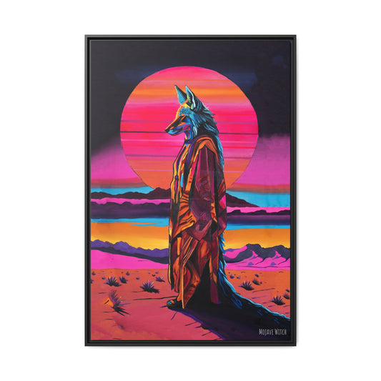 Spiritual Fuckboy #1 Canvas Print with Black Frame