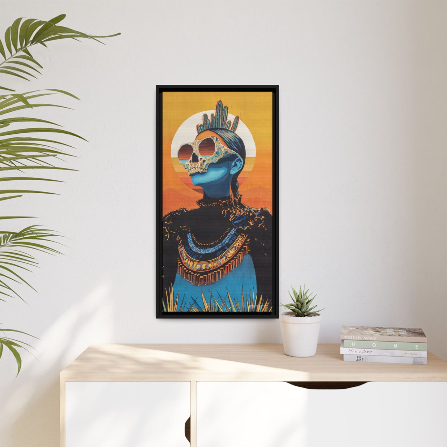 "Keepers of Tomorrow" Print on Canvas with Black Border