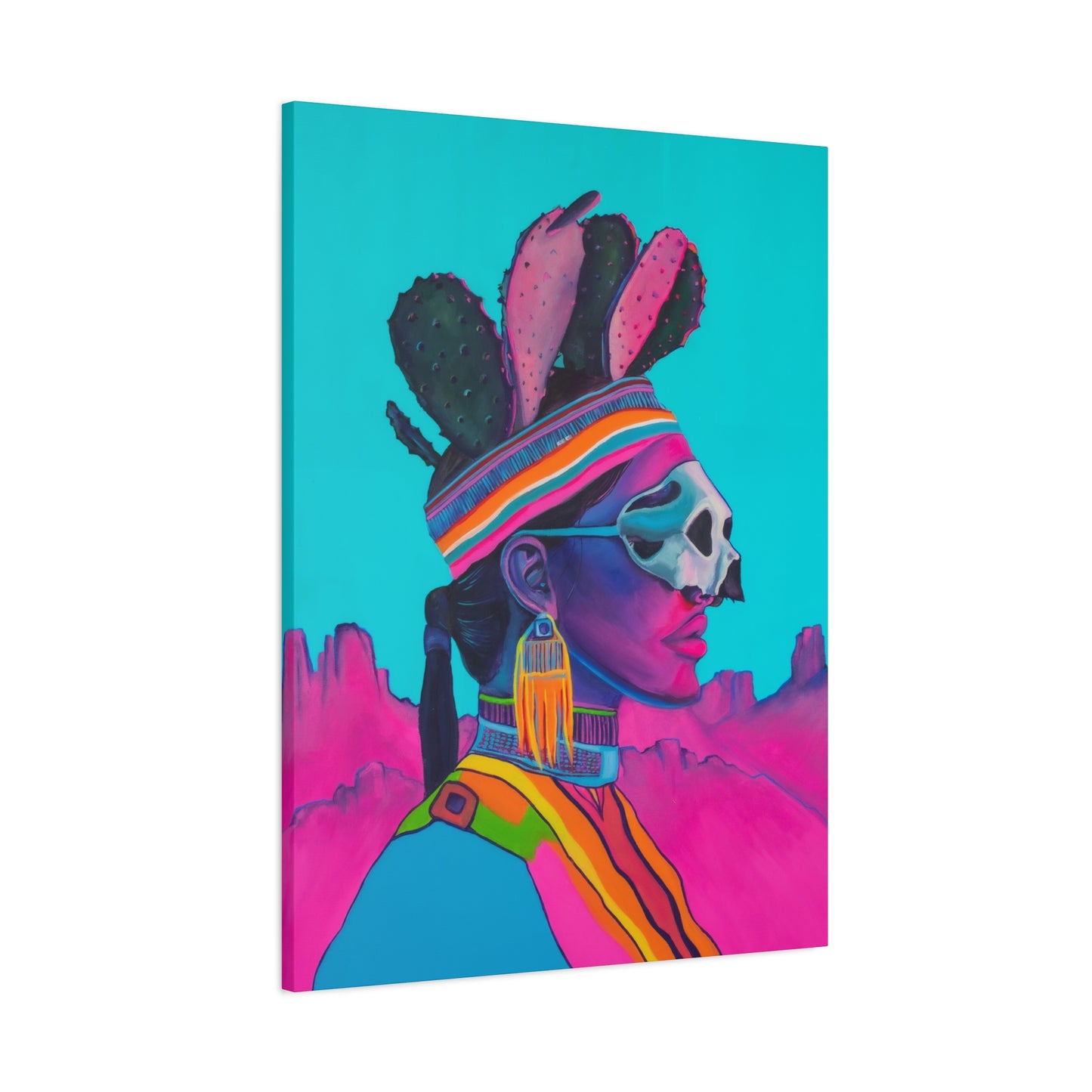 "Espinosa" Print on Canvas by Mojave Witch