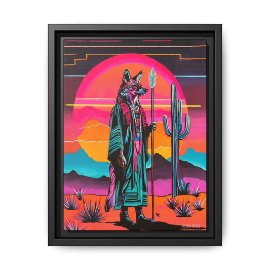 Spiritual Fuckboy #5, Print on Canvas, Black or White Frame
