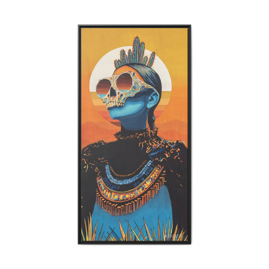 "Keepers of Tomorrow" Print on Canvas with Black Border