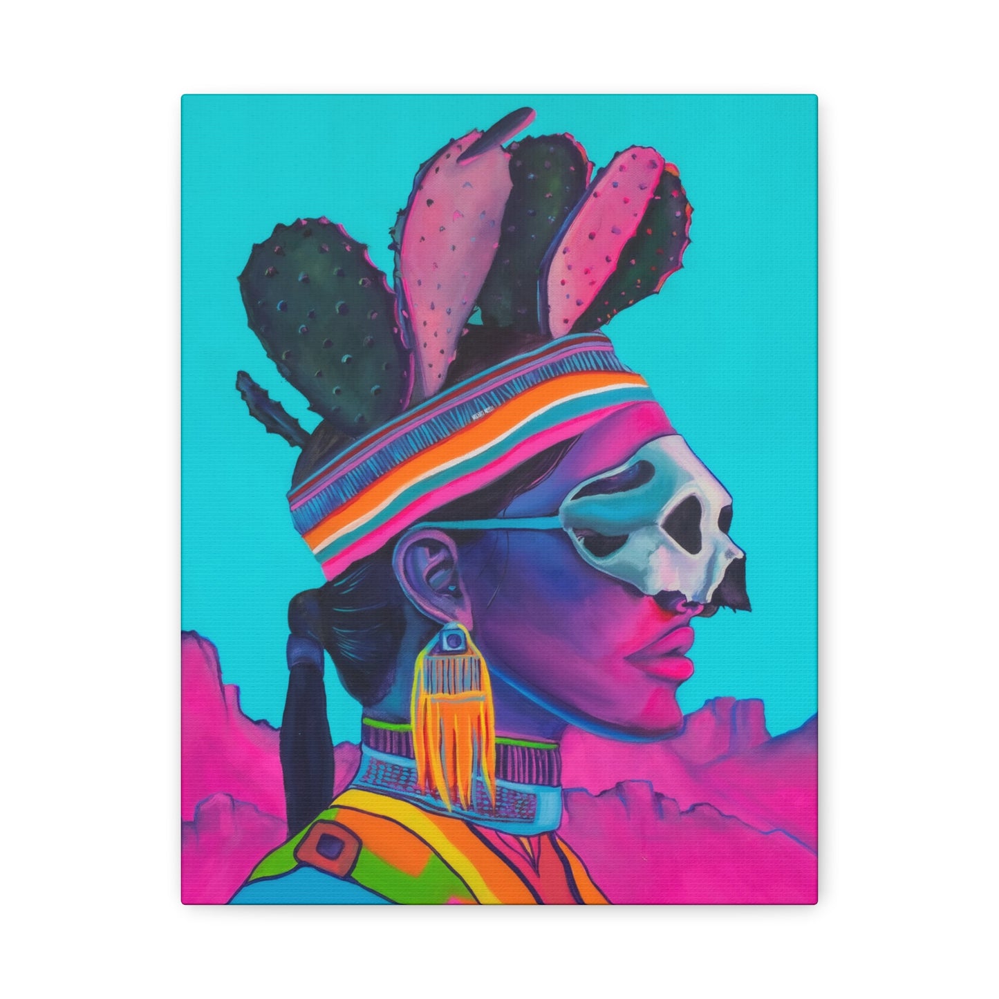 "Espinosa" Print on Canvas by Mojave Witch